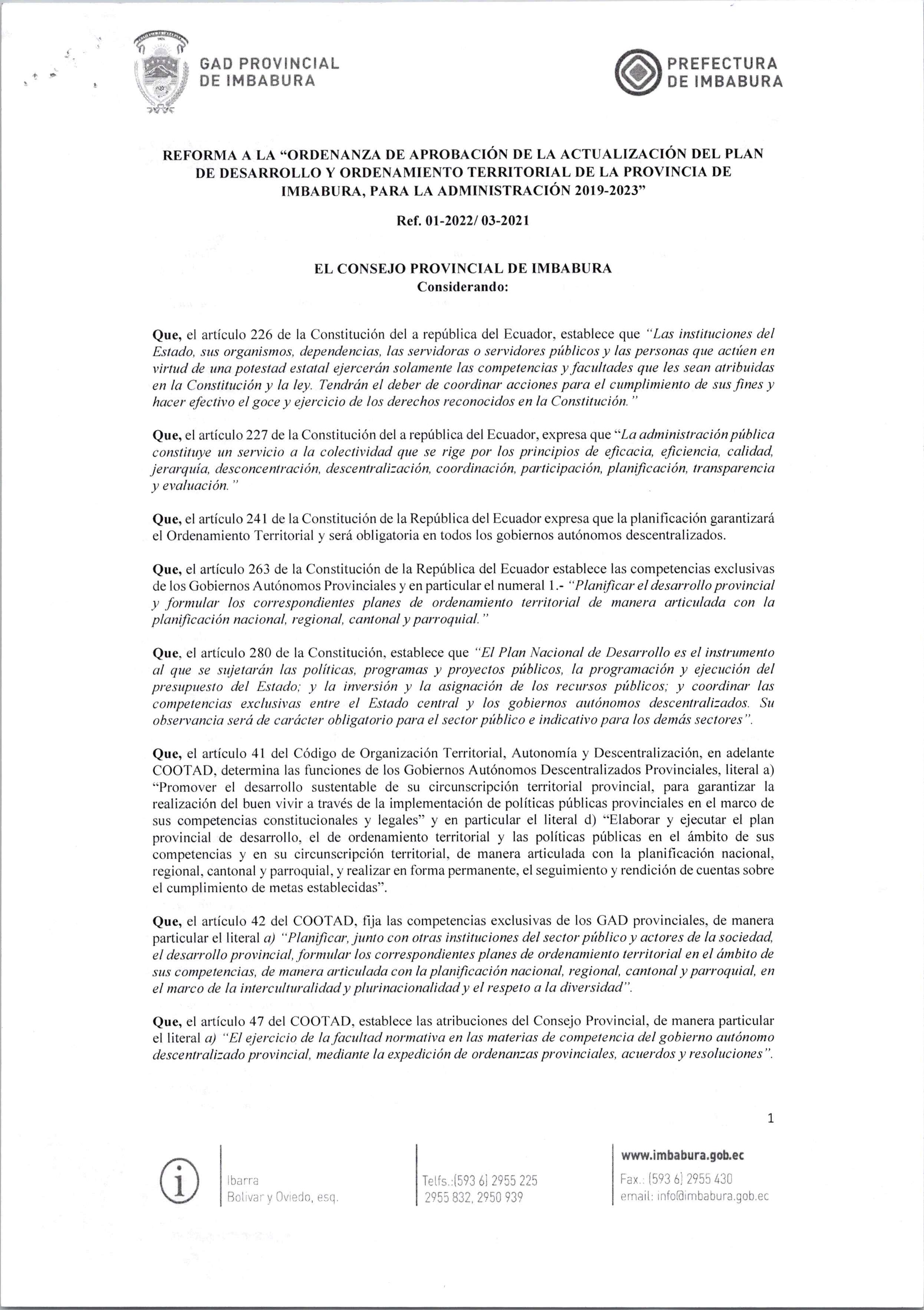 Ordenanza