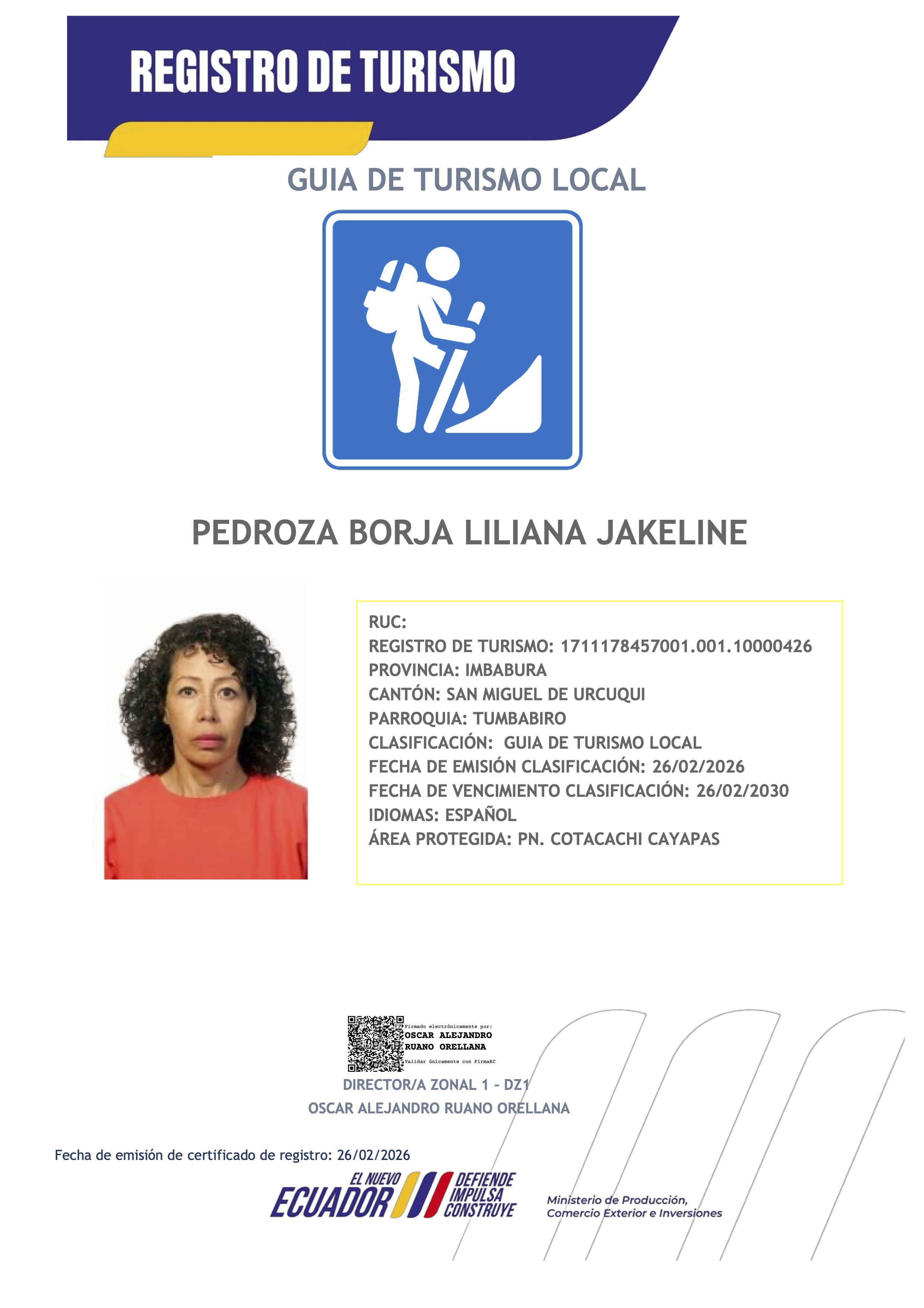 PEDROZA BORJA LILIANA JAKELINE